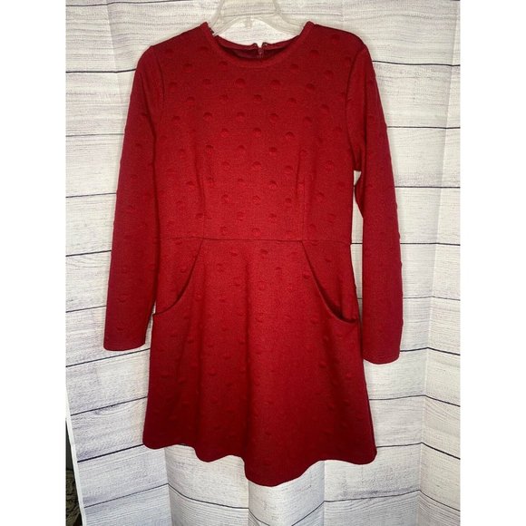Hutch Dresses & Skirts - Women's Hutch in burgundy‎ back zipper with pocket size large
